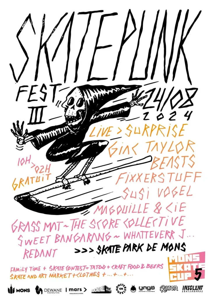 Rockerill Skateparc Fest Mons 24/08/24